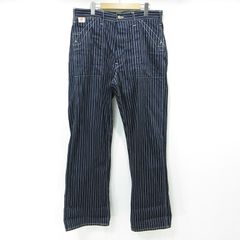 Houston BILLVAN ウォバッシュ ストライプ ペインターパンツ32 - メルカリ