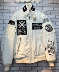 AVIREX GATV-5005 flight jacket White - メルカリ