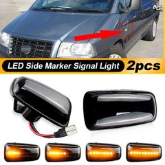 2個入り ダイナミックLEDサイドマーカーライト シグナルブリンカー FIAT SCUDO MARK 1 1995-2006 ULYSSE 1994-2002 OEM#:9633513780