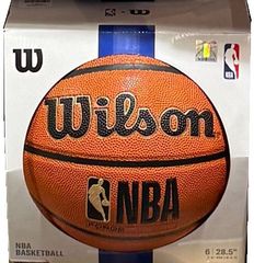 ウイルソン NBA バスケットボール 6号球 屋内外両用 合成皮革 WILSON NBA BASKETBALL SIZE 6
