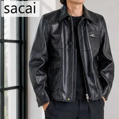 2026年最新】sacai メンズ レザージャケット・ライダースの人気