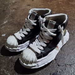 MIHARA YASUHIRO BLAKEY ミッドカットスニーカー ブラック 約26.5cm ミハラヤスヒロ