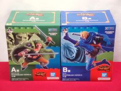 ワンピース 一番くじ ゾロ、サンジフィギアセットGIANT BASH!!おまけ有