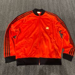 80s adidas ATP トラックジャケット 赤×黒 USA製 YKK - メルカリ