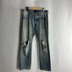 値下❗️【傑作】Pledge三浦秀教監修ダメージ加工 デニム 48 希少