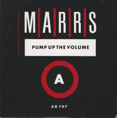 7”インチレコード M|A|R|R|S Pump Up The Volume / Anitina (The First Time I See  AD707 4AD /00080