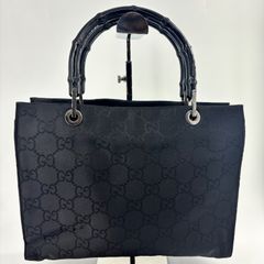 フェンディ マンマバケット ズッキーノ 長財布 キャンバス レザー 本革