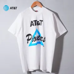 美品 90s USA製 AT＆T Tシャツ L ホワイト ヴィンテージ シングルステッチ テック ネットワーク フルーツオブザルーム FRUIT OF THE ROOM 企業 プロモ ストリート アメリカ 古着 d1023