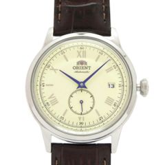 ✨ほぼ新品✨ORIENT 自動巻き 腕時計 スモセコ 裏スケ F622-UAB0