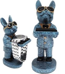 watch Stand watch Stand Watch accessory display Stand Multifunctional resin storage and decorative ornament/trinket holder for tabletop use. Unique and fun. Perfect as a Christmas or New Year's gift (blue) ym 900eb3a0