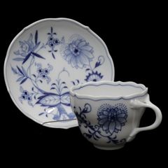 Meissen マイセン カップ＆ソーサー ブルーオニオン 1客 中古 S限 / 16336 HM