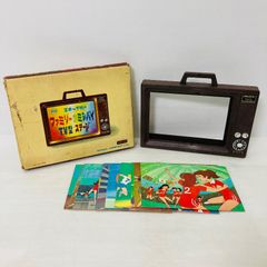 昭和レトロ ファミリー紙芝居TV型 ステージ アタックNO.1 紙芝居