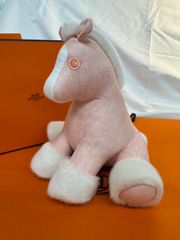 エルメス HERMES ぬいぐるみ ベビーエルミー 馬 ブルー ホース - メルカリ