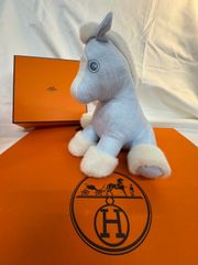 エルメス HERMES ぬいぐるみ ベビーエルミー 馬 ブルー ホース - メルカリ