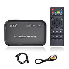 ☆Brand New☆ InLight Media Player, Maximum Resolution 3840*2160p 30fps, Supports SD Card and USB Memory, Plays Videos, Music, and Photos, Supports HDMI, VGA, Composite, and Component Output, Plays Photos and Videos on TV, Includes H 6877dd41