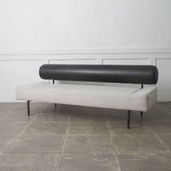 極美品☆ Divanco sofa ディバンコソファ 黒×ライトグレー IDEE - メルカリ