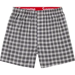Supreme Hanes Plaid Boxers 4 Pack