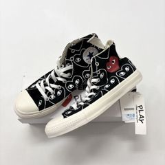 未使用 PLAY COMME des GARCONS プレイ コム デ ギャルソン ALL STAR HI PCDG 20 オールスター ハイ ハート ロゴ サイズ 28cm 80717 0070