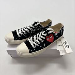 未使用 PLAY COMME des GARCONS プレイ コム デ ギャルソン ALL STAR OX PCDG 20 オールスター ハート ロゴ サイズ 28cm 80717 0070