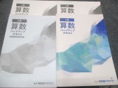 算数バックアップテキスト 早稲田アカデミー 6年生 中学受験 - メルカリ