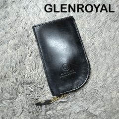 極美品】グレンロイヤル ジップミニパース ブライドルレザー ダーク