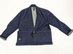 希少XL】THE CRIMIE デニム ハッピ ジャケット 岡山産 セルビッジ