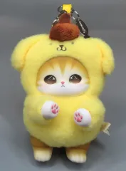 【中古】ぬいぐるみマスコット ポムポムプリン 「mofusand×サンリオキャラクターズ Kiramekko プラッシュキーチェーン」