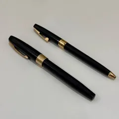 SHEAFFER シェーファー 万年筆(ペン先14K刻印)＆ボールペン 【2本セット / ビンテージ】のサムネイル