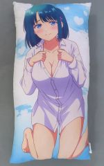【中古】クッション・本体 水萌汐 ロングクッション 「幼馴染とはラブコメにならない」 ROUND1限定