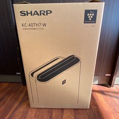 新品未使用箱不良 シャープ プラズマクラスター加湿空気清浄機KC-40TH7