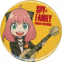 [Used] Badge/Pin: Anya Forger (Guitar) "SPY×FAMILY×TOWER RECORDS Trading Pin Badge"