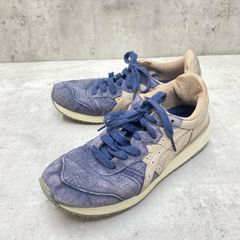 ▽ Onitsuka Tiger オニツカタイガー TIGER ALLY タイガーアリー ローカット スニーカー パンチングレザー 25.5cm 紺 ■■ メンズ