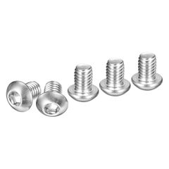新品 DTGN M6-1x8mm ボタンヘッドソケットキャップねじ 25個入り 機械用 304ステンレススチール18/8 ヘックスドライブフルスレッドファスナー