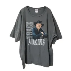 BAY SIDE トレースアドキンス グラフィック 半袖 Tシャツ 古着 グレー 2XLサイズのサムネイル