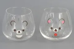 【中古】グラス コリラックマ×チャイロイコグマ フェイス ゆらゆらペアグラス Part3 「リラックマ」