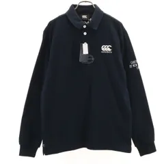 未使用 CANTERBURY OF NEW ZEALAND カンタベリー 長袖 ポロシャツ L ネイビー メンズ 古着のサムネイル