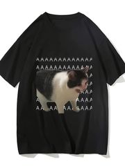 DOGMATIC GOURMET ありぼぼ猫Tシャツ XL ブラック - メルカリ