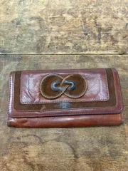 SEE BY CHLOE シーバイクロエ 長財布 レザー ブラウン ジップデザイン　05-286