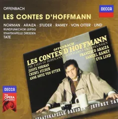 3discs CD Offenbach, Norman, Araiza, Stu Les Contes DHoffmann 4784151 Decca 未開封 /00330