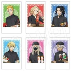 [Used] Character Cards - Complete Set of 6 - "Tokyo Revengers x Yakiniku Reimen Yamanaka-ya Polaroid Shot Collection Yamanaka-ya Collaboration Ver."