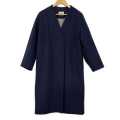 IENA(イエナ) コート サイズ36 S レディース - ダークネイビー 長袖/秋/冬