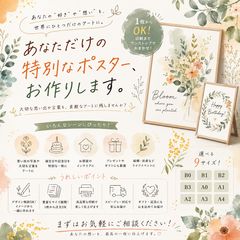 高品質 大判アートポスター オリジナル印刷 インテリア 抽象画 デザイン