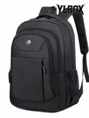 Men's Backpack, Multifunctional Backpack, Laptop Bag, Student Backpack, Black, Waterproof, Large Capacity, Oversized Backpack, Carry-on Backpack, Travel Backpack, High King Bag, Big Backpack, Summer Vacation Essentials, Travel Essentials, Weekend