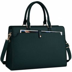 Women's Tote Bag, 15.6-inch Laptop Bag, PU Leather, Waterproof, Briefcase, Business/Office Computer Bag, Large Capacity, Handbag/Shoulder Bag