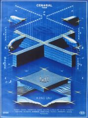 King Gnu BLUE PRINT TRACING PAPER POSTER - メルカリ