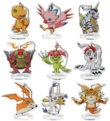 【中古】アクリルスタンド・アクリルパネル 全9種セット 「デジモンアドベンチャーtri. アクリルスタンド」