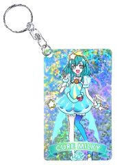 【中古】キーホルダー・マスコット(キャラクター) キュアミルキー 「プリキュアオールスターズ キラリ☆プレートキーホルダー vol.2」