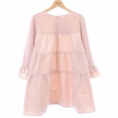 lowrysfarm アシメティアードチュニックSS ピンク - メルカリ