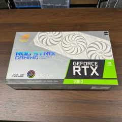 【動作確認済み】ASUS ROG STRIX GeForce RTX 3080 OC WHITE 10GB