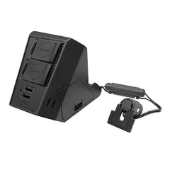 N◆槌屋ヤック(Tsuchiya Yac) 車種専用品 トヨタ RAIZE ライズ Rocky ロッキー 専用 増設ソケット 電源BOX ブラック SY-RR3